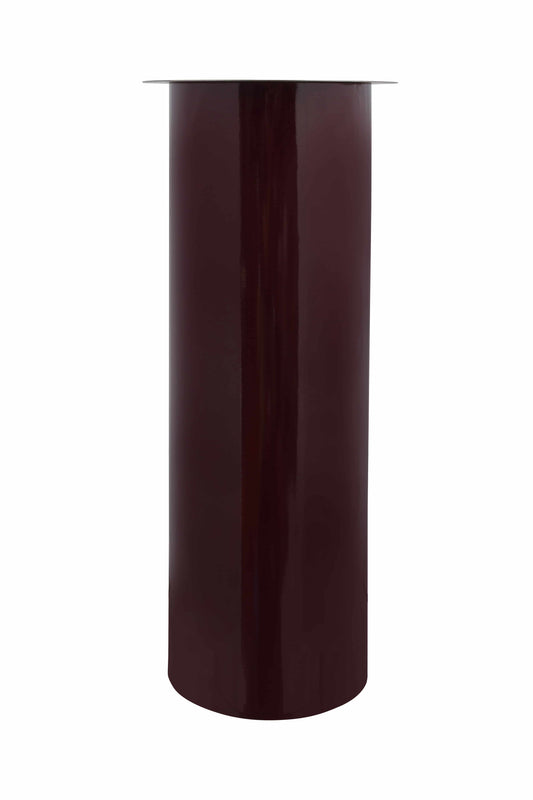 Bodenkerzenständer Art Deco 185 Taupe / Gold