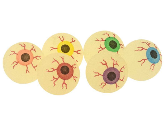 goki Flummy Augen mit Leuchteffekt, 6-fach sortiert