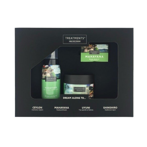 Treatments® - GSSM - Geschenkbox Dusche & Peeling - Mahayana