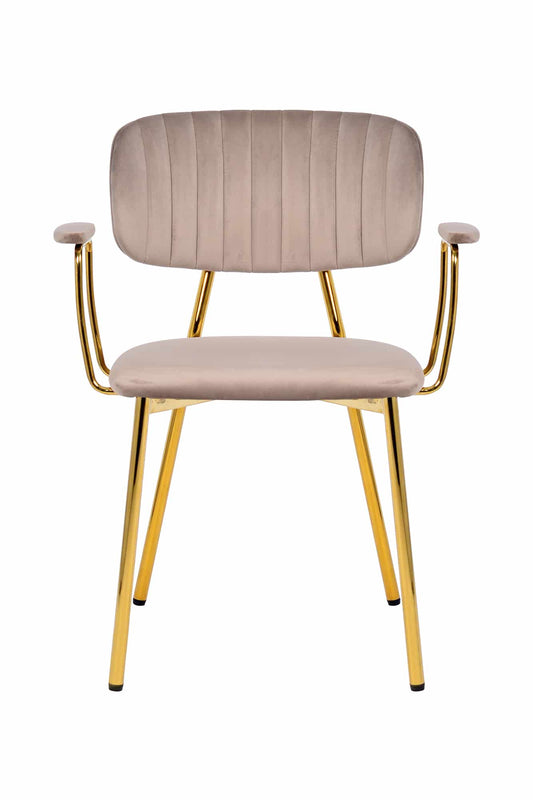 Stuhl Kian 225 2er-Set Taupe