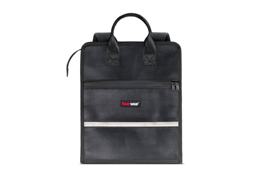 Feuerwear Recycling Rucksack Elvis, schwarz, aus recyceltem Feuerwehrschlauch