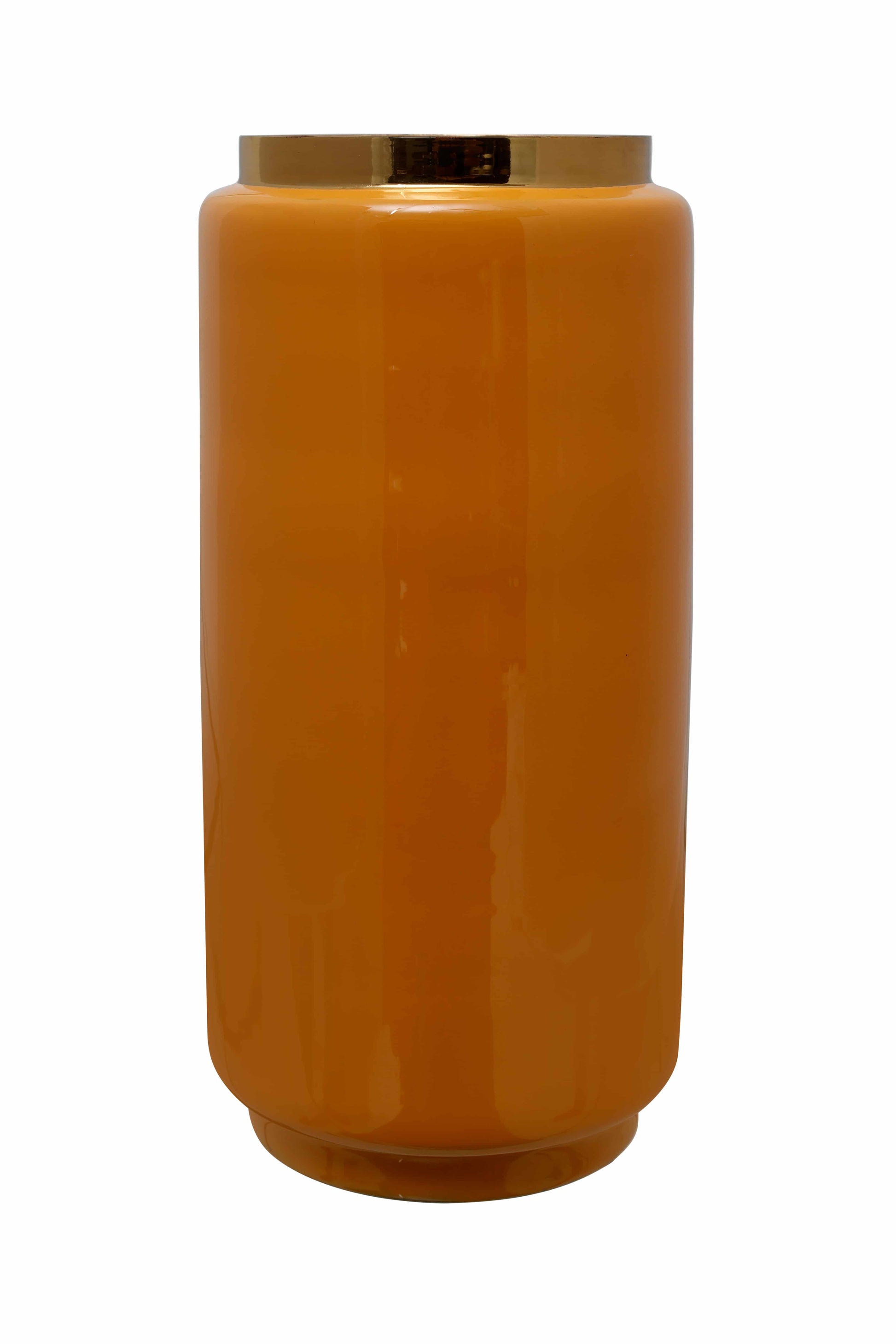 Vase Art Deco 455 Taupe / Silber