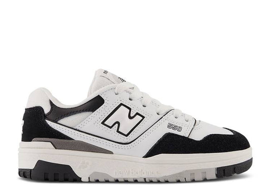 New Balance 550 White Black Rain Cloud