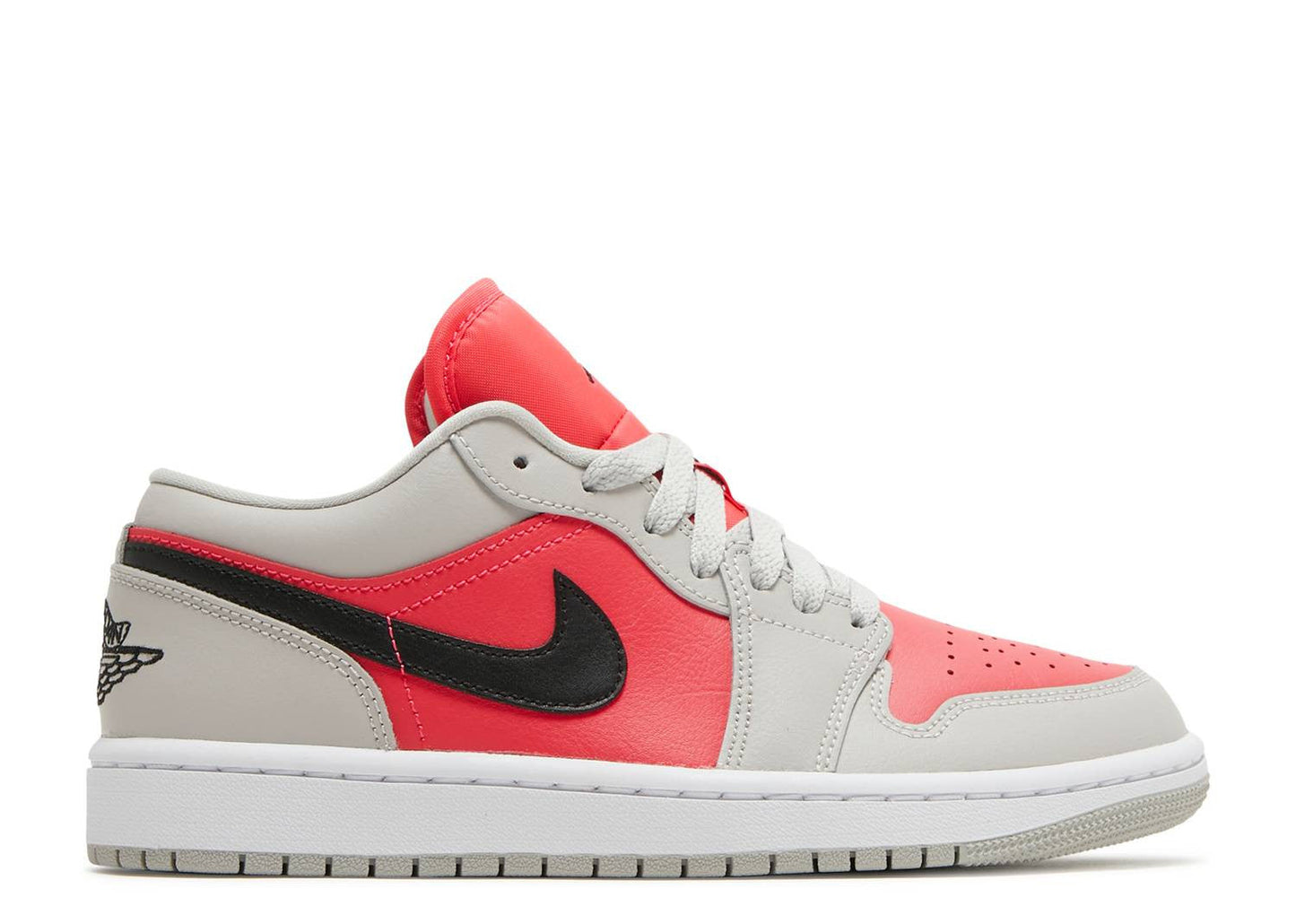 Air Jordan 1 Retro Low Light Iron Ore Siren Red