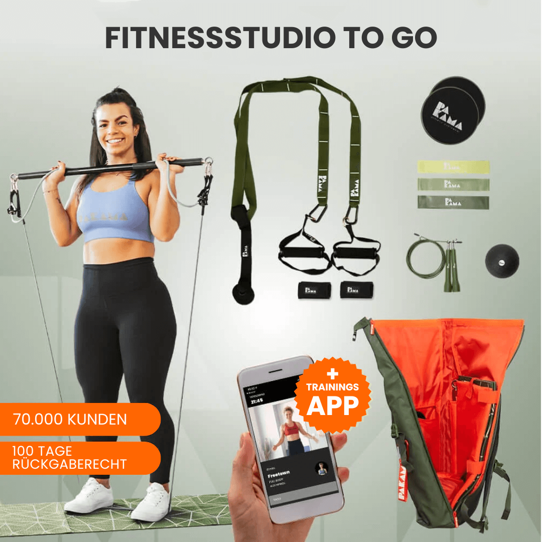 Firmen Fitnessstudio to Go (inkl. App) - GOTHAM Green