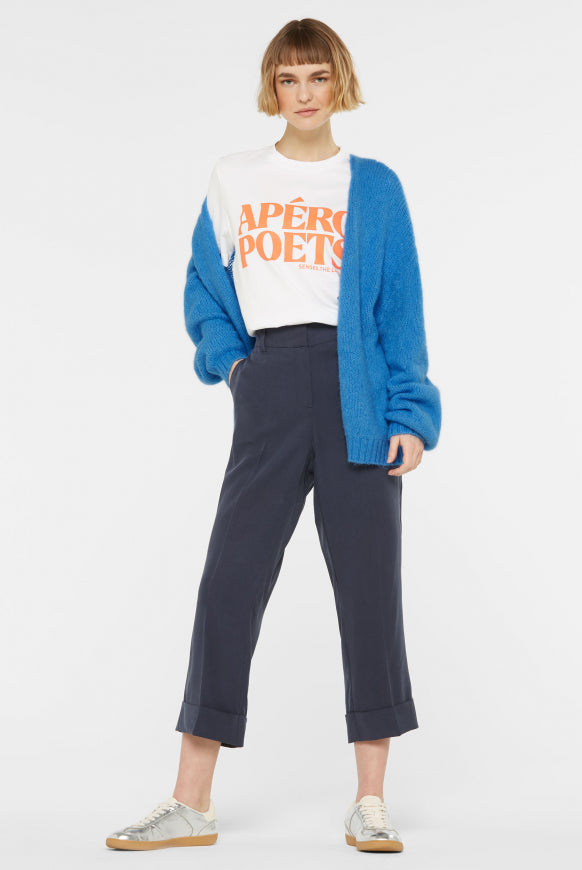 SENSES.THE LABEL Flauschiger, offener Kurz