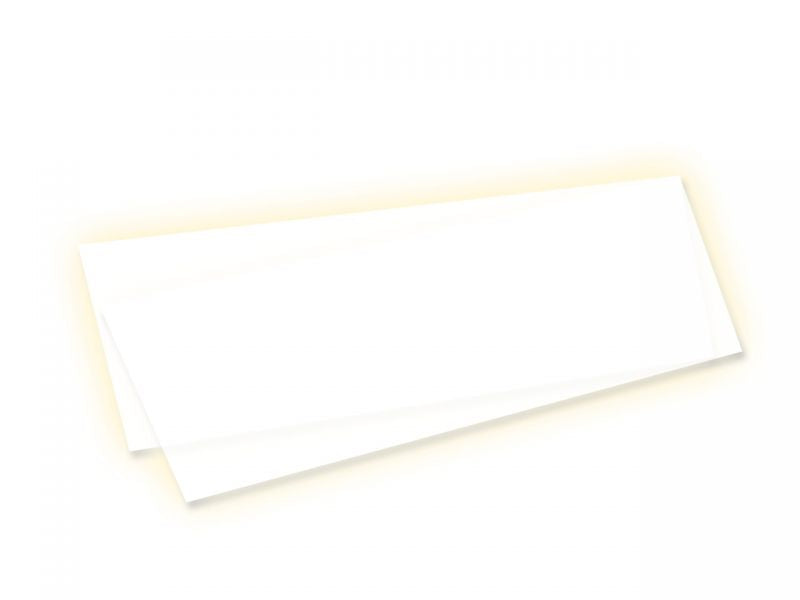 Folia Laternen-Transparentpapier, weiß, 25 Blatt