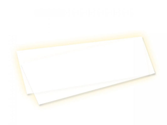 Folia Laternen-Transparentpapier, weiß, 25 Blatt