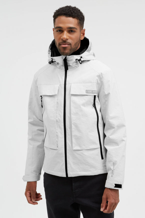 CAMP DAVID Funktionsjacke mit Kapuze