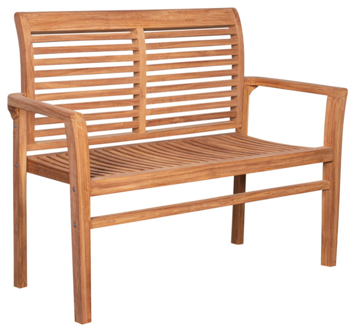 Gartenbank Derby Teak 120 cm stapelbar