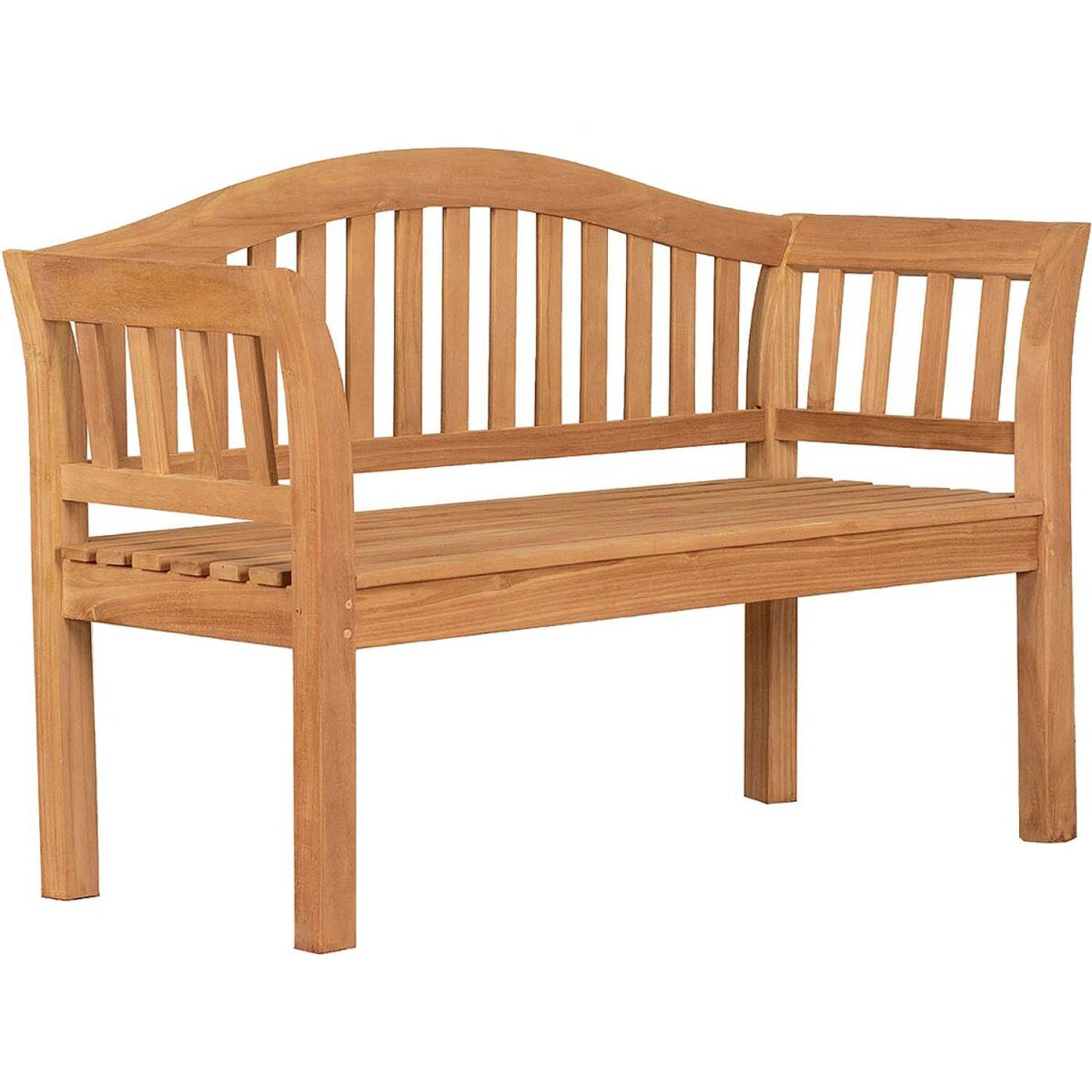 Gartenbank Wave Teak 120 cm