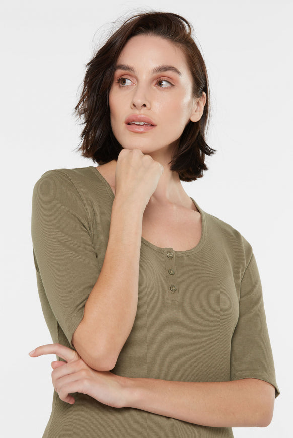 SENSES.THE LABEL Geripptes Serafino