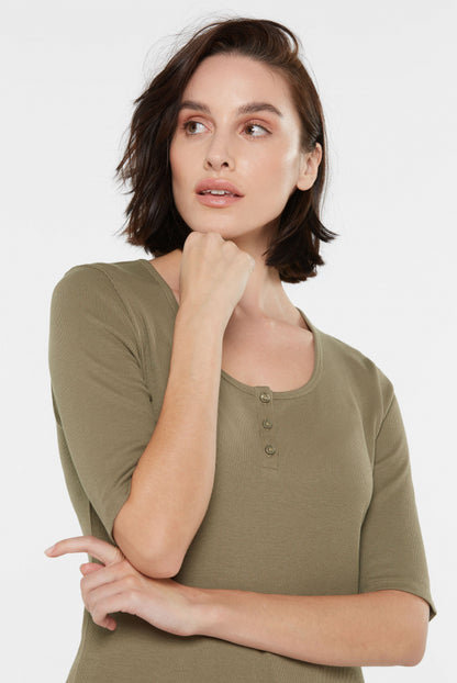 SENSES.THE LABEL Geripptes Serafino