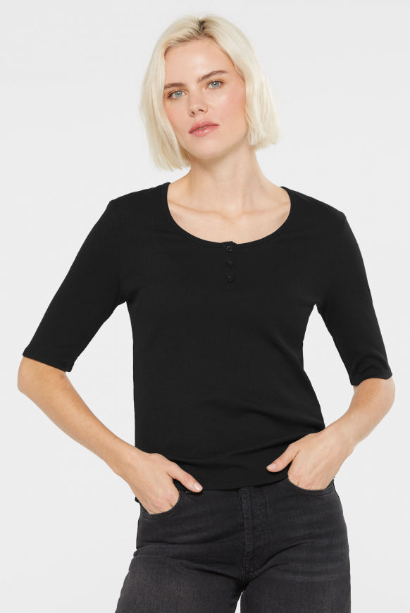 SENSES.THE LABEL Geripptes Serafino