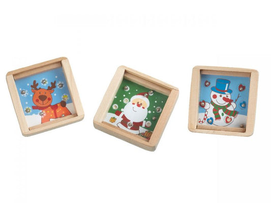 Spielheld Geschicklichkeits-Spiel »Weihnachten«, 1 Stück, Motive sortiert