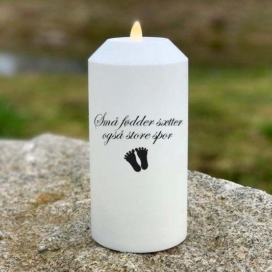 LED-Grablichter (Selbst kleine Füße hinterlassen tiefe Spuren)