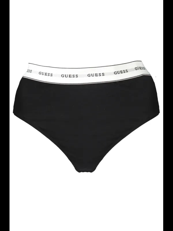 Bio Baumwolle Print Tanga mit Elastischem Bund und Logo, Größe XS