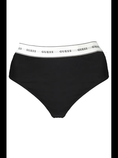 Bio Baumwolle Print Tanga mit Elastischem Bund und Logo, Größe XS