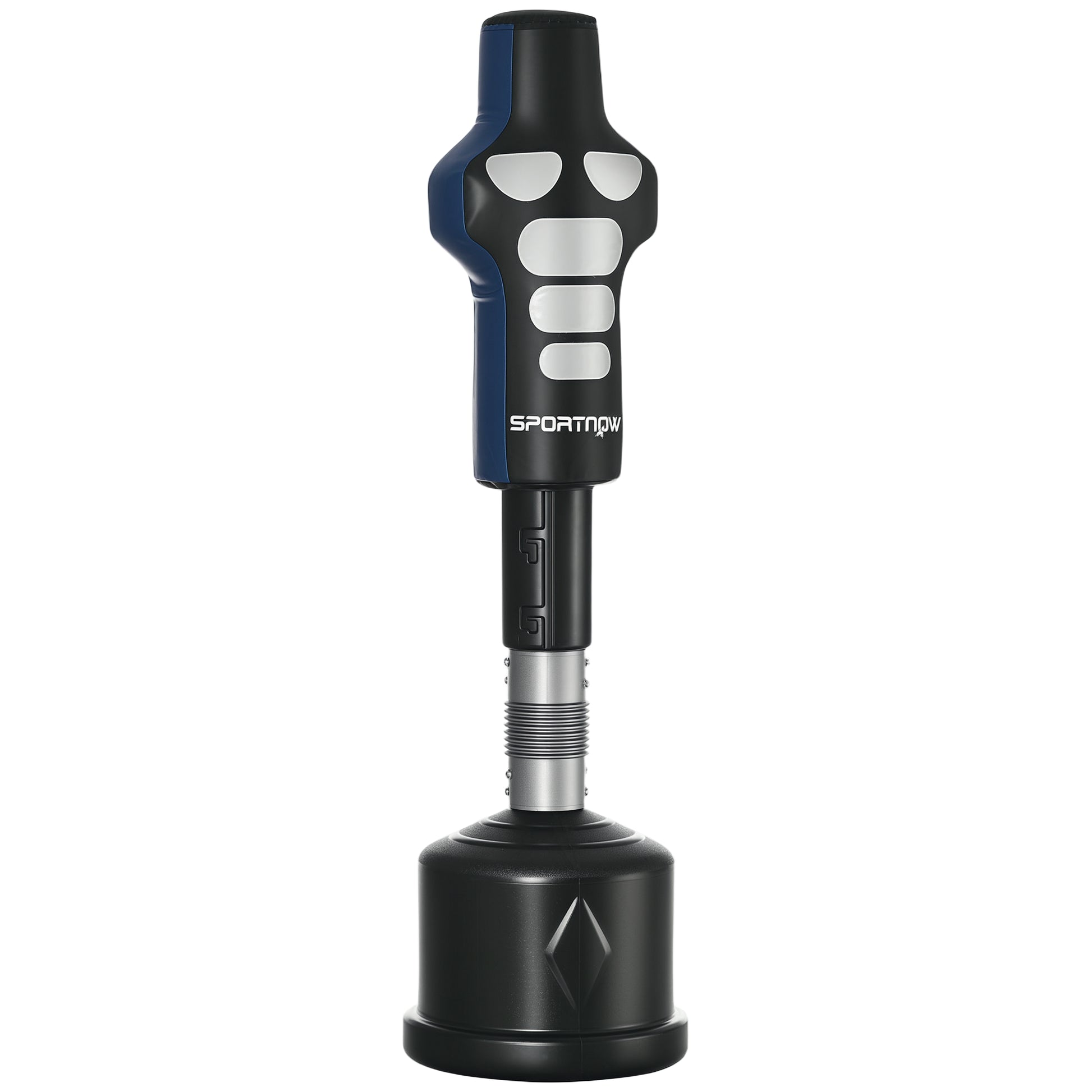 SPORTNOW Standboxsack freistehend mit HDPE-Basis, höhenverstellbar 178-207cm, ideal für Erwachsene Heimtraining, stabiler Boxpartner   Aosom.de