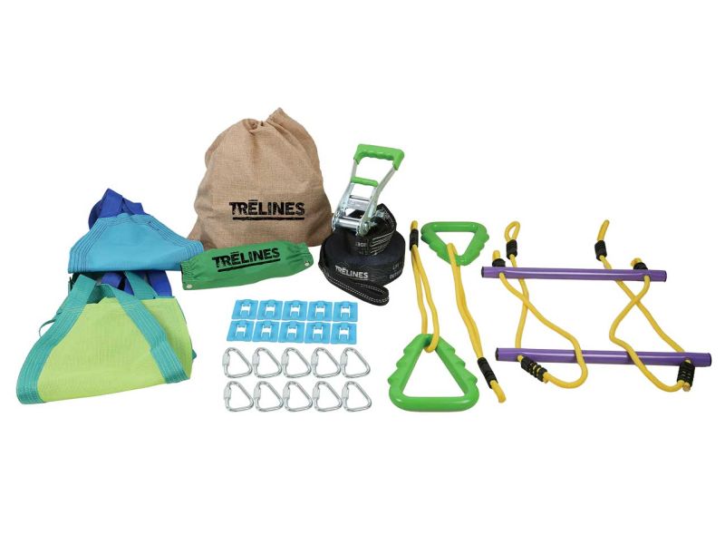 Trelines Swing-Schaukelset mit Spanngurt, 11 m