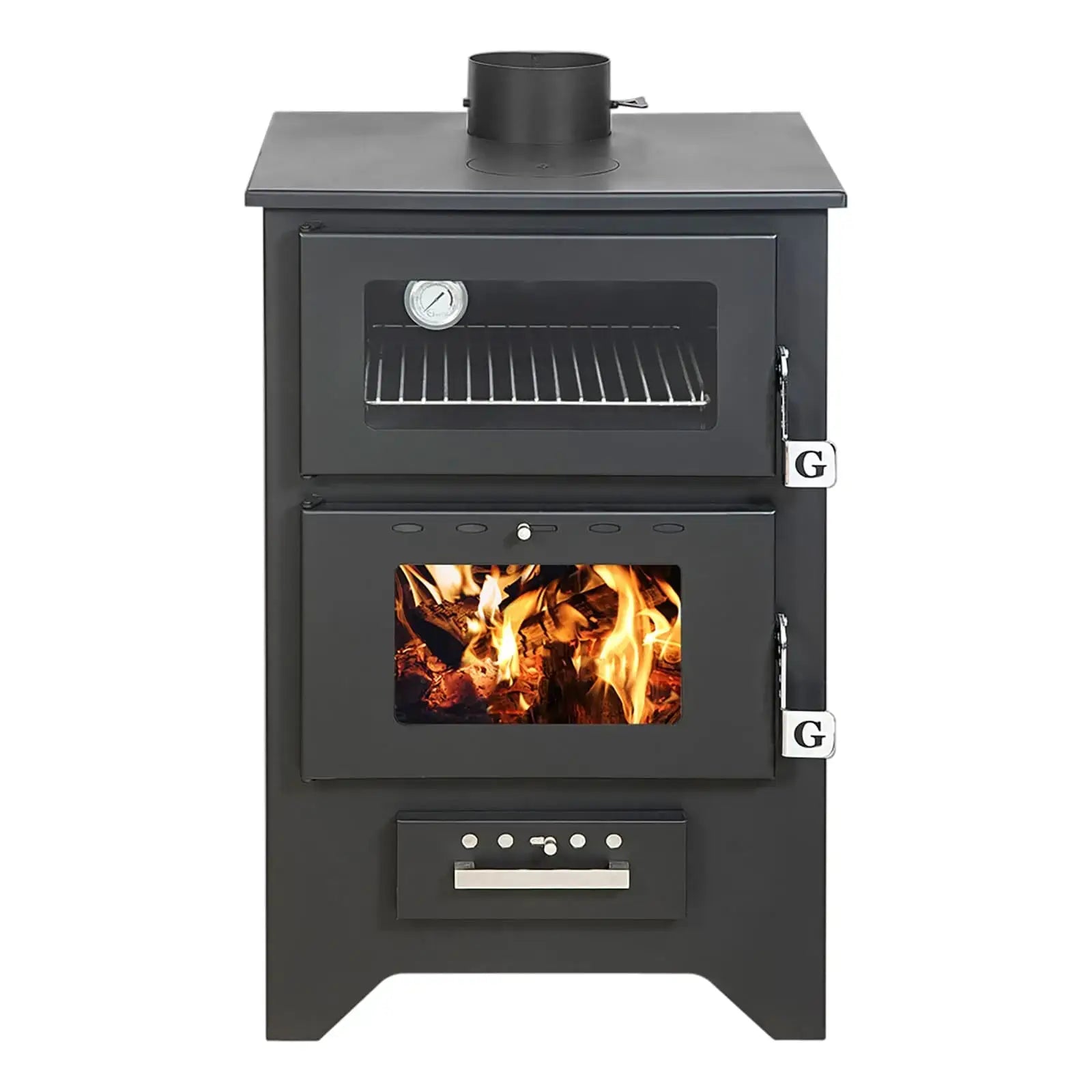 Holzofen kaufen mit 14.8 kW, 360m³, bis zu 150m² Wohnfläche