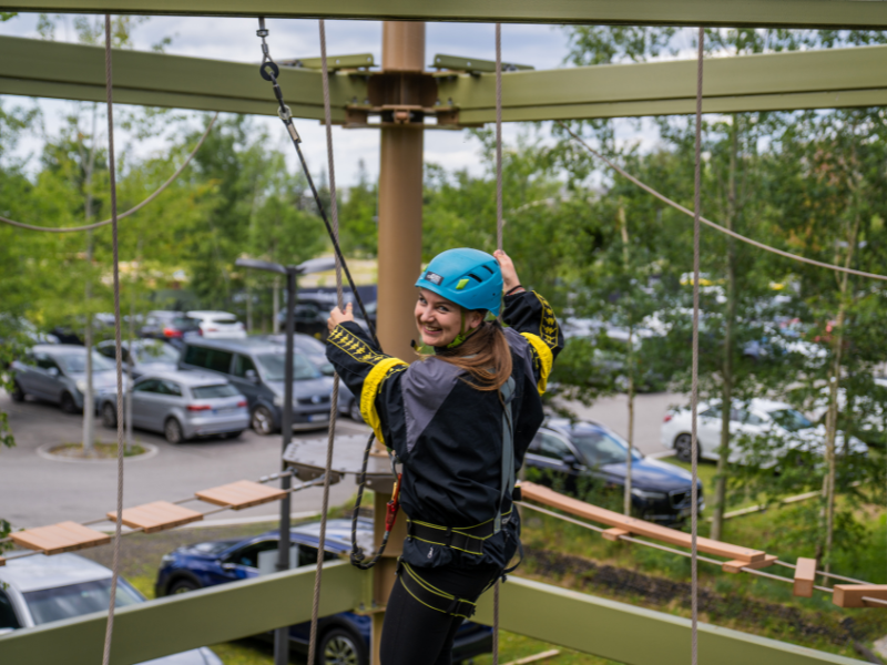 Outdoor Hochseilklettergarten