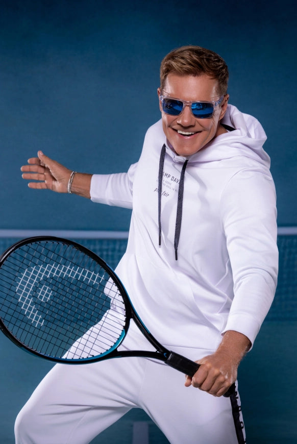 CAMP DAVID Hoodie aus Interlock mit Backprint
