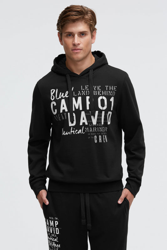 CAMP DAVID Hoodie mit Logo Artwork