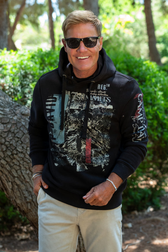 CAMP DAVID Hoodie mit Photoprint