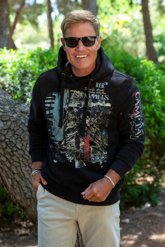 CAMP DAVID Hoodie mit Photoprint