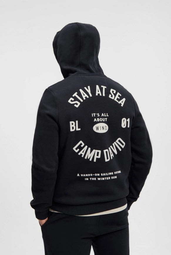 CAMP DAVID Hoodie mit Rücken-Artwork