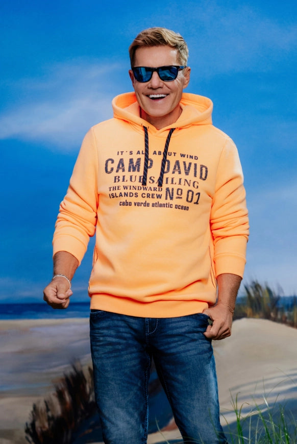 CAMP DAVID Hoodie mit Rücken-Artwork