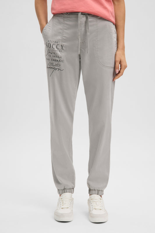 SOCCX Hose im Joggpants-Stil mit Print