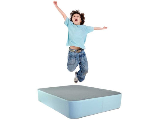 Kinder-Hüpfpolster »Hipp-Hopp«, hellblau/grau
