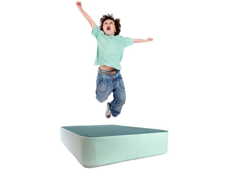Kinder-Hüpfpolster »Hipp-Hopp«, hellgrün/petrol