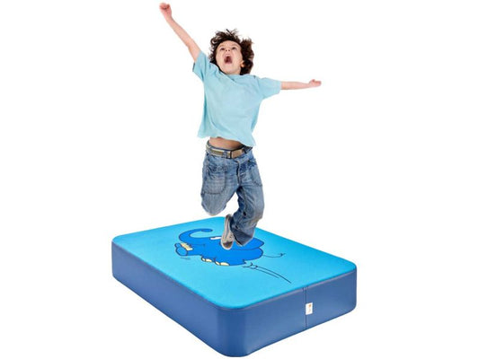 Kinder-Hüpfpolster »Hipp-Hopp«, Sendung mit der Maus, Elefant, dunkelblau/blau