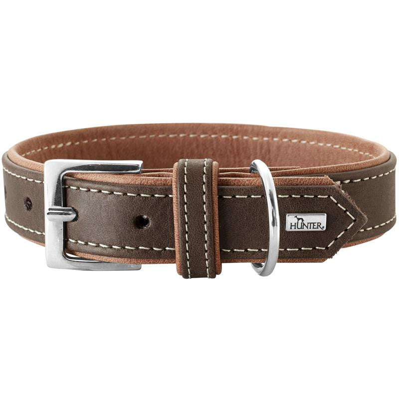 Hunter Halsband Porto d-braun/cognac -48cm