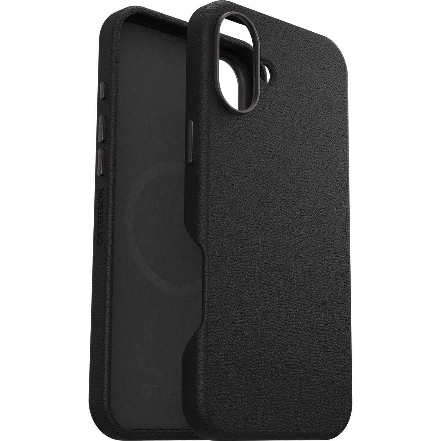 OtterBox Symmetry Cactus Leather Apple iPhone 16 Plus Noir Ash - black
