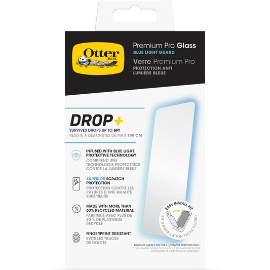 OtterBox Premium Pro Glass Blue Light Apple iPhone 16 - clear