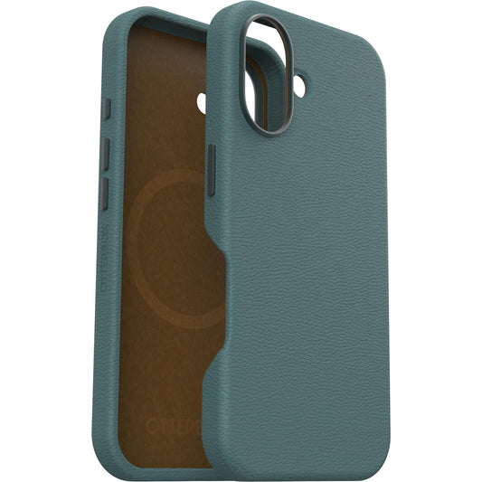 OtterBox Symmetry Cactus Leather Apple iPhone 16 Juniper Sprig - green