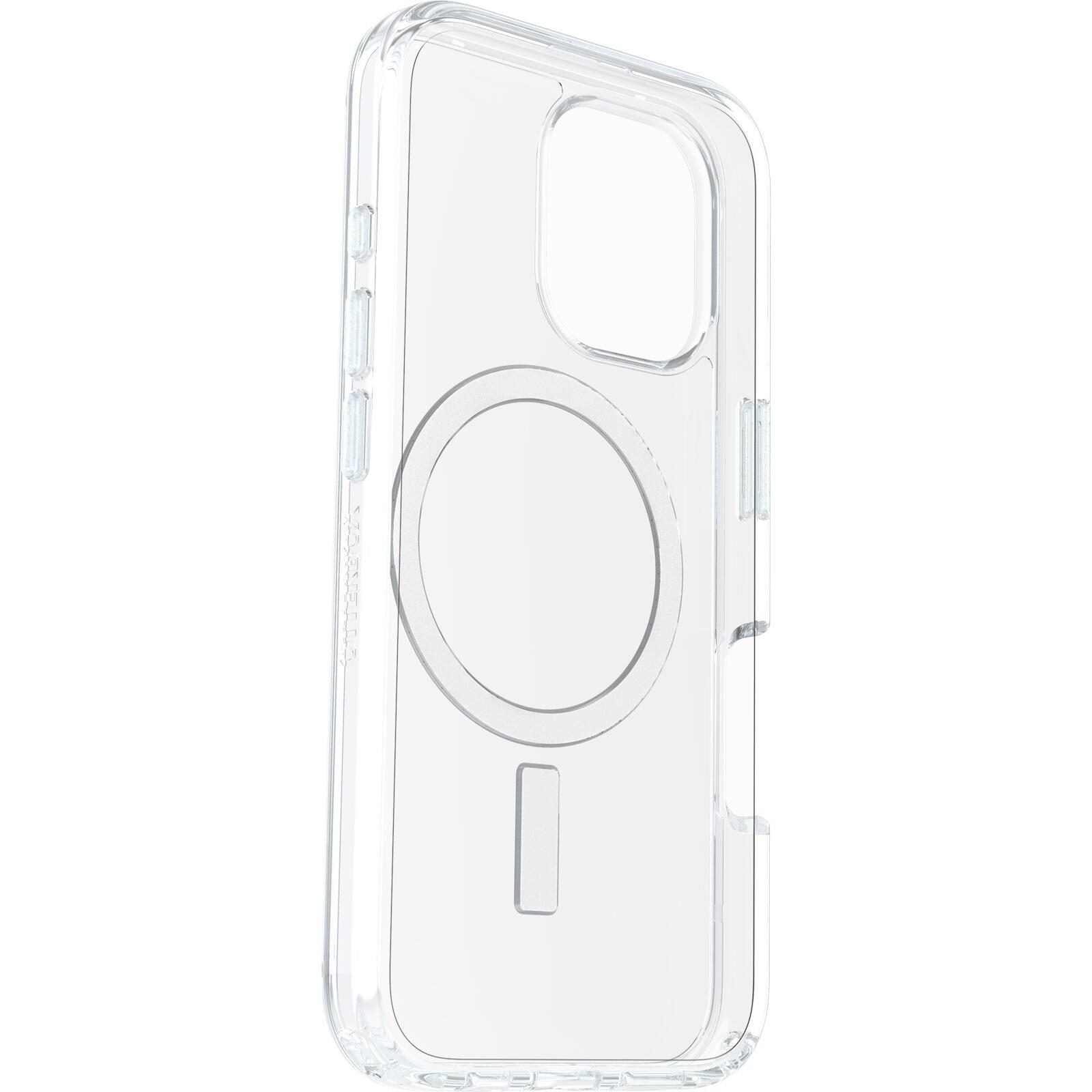 OtterBox Symmetry Clear MagSafe + Premium Glass Apple iPhone 16 - clear