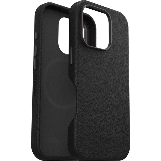 OtterBox Symmetry Cactus Leather Apple iPhone 16 Pro Noir Ash - black