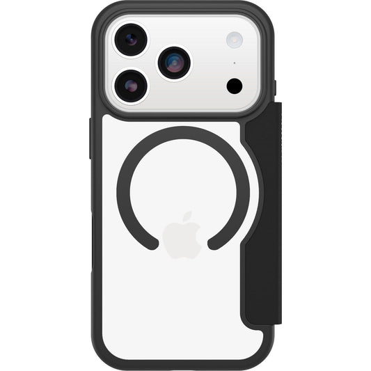 OtterBox React Folio mit MagSafe für Apple iPhone 17 Pro - Clear/Schwarz