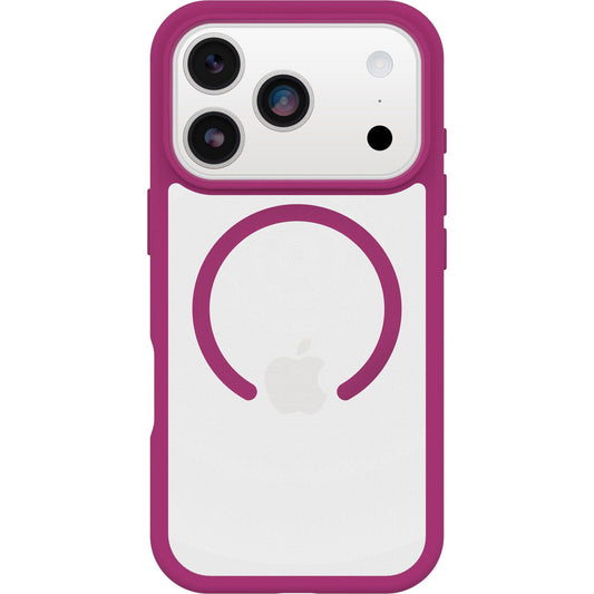 OtterBox React mit MagSafe für Apple iPhone 17 Pro - Clear/Pink