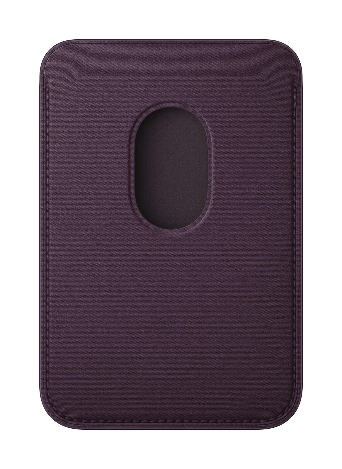 Apple iPhone Feingewebe Wallet mit MagSafe (brombeere)