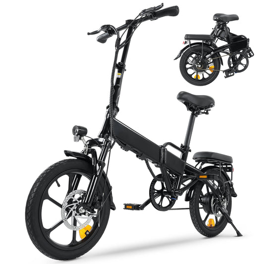 U3 klappbar-E-Bike - Schwarz