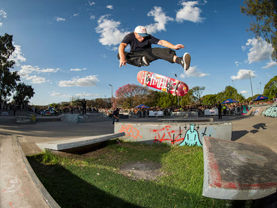 12 Profi-Skateborder in Basilien