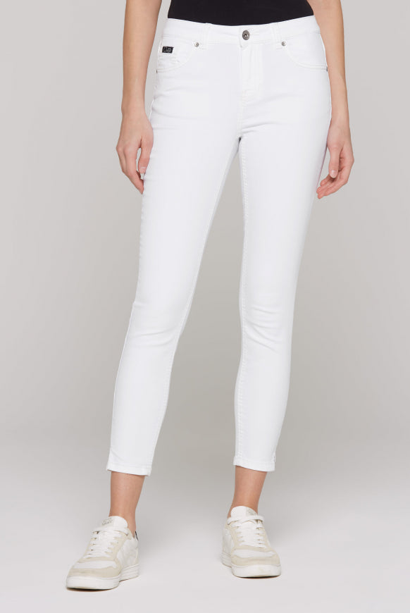 SOCCX Jeans MI:RA Slim Fit - opticwhite