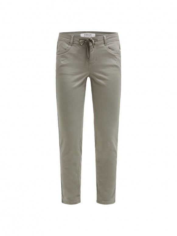 SOCCX Jeans NI:NO Comfort Fit - faded olive