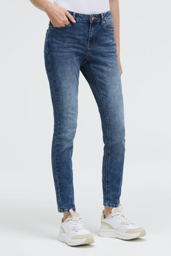 SOCCX Jeans PU:SH Slim Fit - dark stone used
